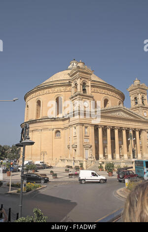 Rotonde de l'hypothèse, Mosta, Malte. Banque D'Images