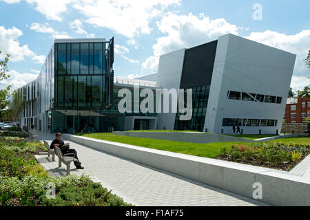 La Manchester Cancer Research Center, conçu par Wilson Mason s.r.l.. Wilmslow Road, Withington, Manchester, UK Banque D'Images