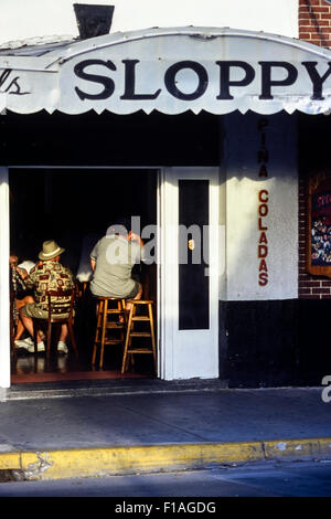 Sloppy Joes bar. Key West. La Floride. USA Banque D'Images