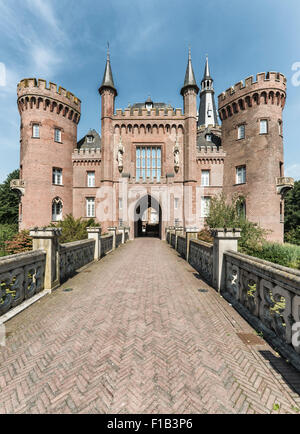 Schloss Moyland, château, musée d'Art Moderne, près de Bedburg-Hau, Rhénanie du Nord-Westphalie, Allemagne Banque D'Images