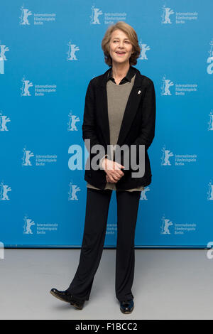 65. Berlinlale - actrice Charlotte Rampling lors de la présentation du film 45 ANS Banque D'Images