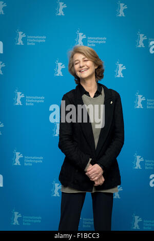 65. Berlinlale - actrice Charlotte Rampling lors de la présentation du film 45 ANS Banque D'Images