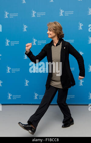 65. Berlinlale - actrice Charlotte Rampling lors de la présentation du film 45 ANS Banque D'Images