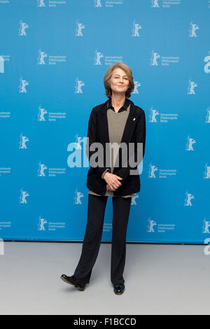 65. Berlinlale - actrice Charlotte Rampling lors de la présentation du film 45 ANS Banque D'Images