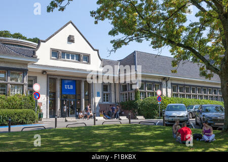 ULB - l'Université Libre de Bruxelles, Belgique Banque D'Images