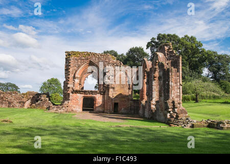 Les ruines de l'église collégiale Lincluden Dumfries Scotland UK Banque D'Images