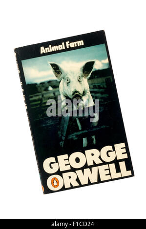 1976 Penguin édition de La Ferme des animaux de George Orwell. Banque D'Images