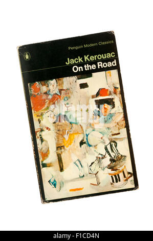 1980 Nouvelle édition édition de sur la route par Jack Kerouac. Banque D'Images