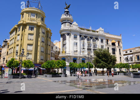 Plaza de Las Tendillas à Cordoue, Andalousie, Espagne Banque D'Images