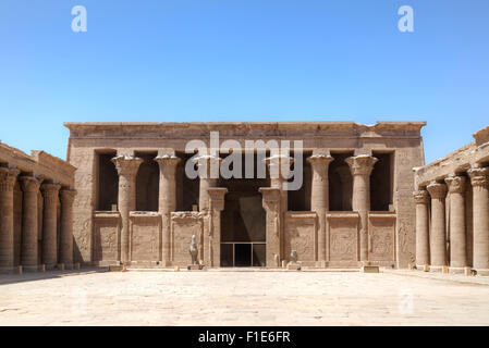 Temple d'Edfou, Egypte, Afrique du Sud Banque D'Images