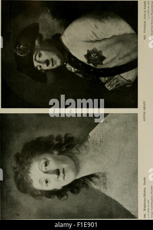 Cette publication de 1914 se concentre sur l'art baroque et rococo allemand, mettant en valeur des œuvres des XVIIe et XVIIIe siècles. Il a été produit dans le cadre de l'exposition allemande d'art, mettant en évidence les œuvres d'art clés de l'époque. Banque D'Images