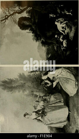 Un ouvrage de 1914 sur l'art baroque et rococo allemand, publié après l'exposition d'art allemand du siècle (1650-1800). Il donne un aperçu des mouvements artistiques, mettant en évidence les œuvres et les styles clés de la période. Banque D'Images