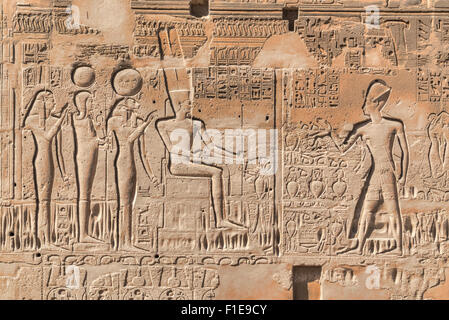 Temple de Karnak, Louxor, Egypte, Afrique du Sud Banque D'Images