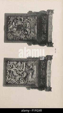 Catalogue illustré d'une remarquable collection de porcelaines chinoises antiques, poterie, jades, écrans, peintures sur verre, tapis, tapis et beaucoup d'autres objets d'art et d'antiquité, formé par M. A. Banque D'Images