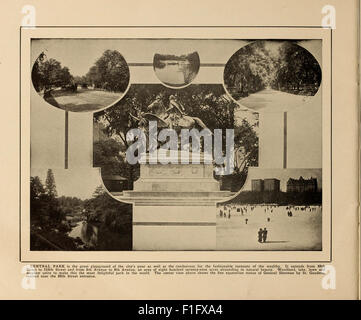 'New York of to day' (1912) offre un récit visuel et écrit de la vie dans la ville de New York au début du XXe siècle. Le livre comprend des illustrations et des descriptions des monuments, des infrastructures et des éléments culturels de la ville. Banque D'Images