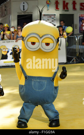 Londres, Royaume-Uni, 11 juin 2015 : Ambiance au laquais - première mondiale à l'Odeon Leicester Square à Londres Banque D'Images