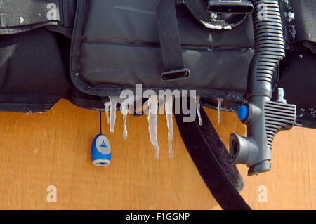 Mer Blanche, de l'Arctique, la Russie. 15 Oct, 2014. Arctique, Russie, nord de la Russie, de la mer Blanche, Kareliya © Andrey Nekrasov/ZUMA/ZUMAPRESS.com/Alamy fil Live News Banque D'Images