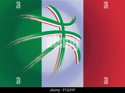 Basket Ball italien Banque D'Images