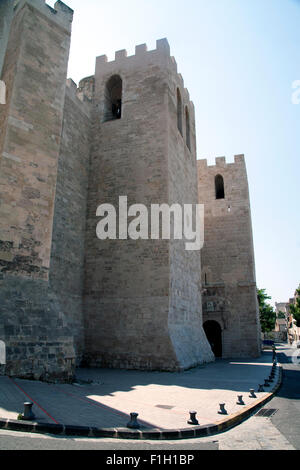 La tour fortifiée de l'abbaye de Saint Victor, Marseille France