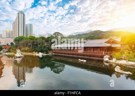 Nan Lian Garden, Diamond Hill, Hong Kong, Chine Banque D'Images