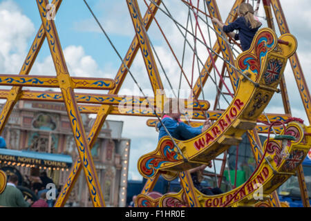 Tarrant Hinton, Blandford, Royaume-Uni. 2 Septembre, 2015. Bénéficiant d'une grande foire à la thr juste DorsetSteam. Crédit : Paul Chambers/Alamy Live News Banque D'Images