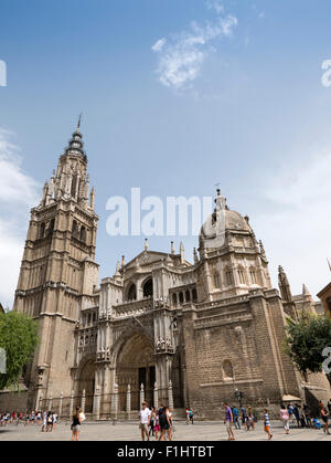 Le Primate Cathédrale de Sainte Marie de Tolède, (Catedral Primada Santa María de Toledo), Tolède, Castille la Manche, Espagne. Banque D'Images