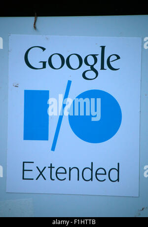 Markennamen : 'Google étendu', Berlin. Banque D'Images