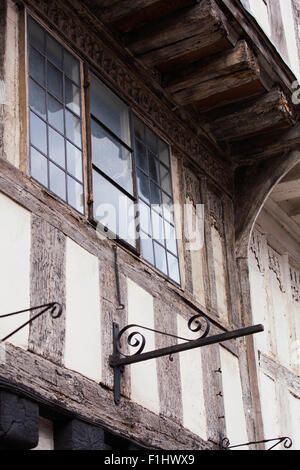 Bâtiment à colombages, Tewkesbury, Gloucestershire Banque D'Images