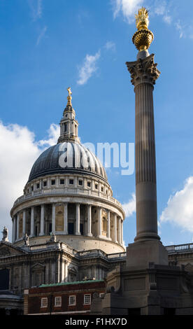 Cathédrale St Paul de Paternoster Square, Londres Banque D'Images