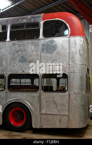 Musée d'autobus Dewsbury Banque D'Images