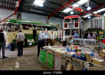 Musée d'autobus Dewsbury Banque D'Images