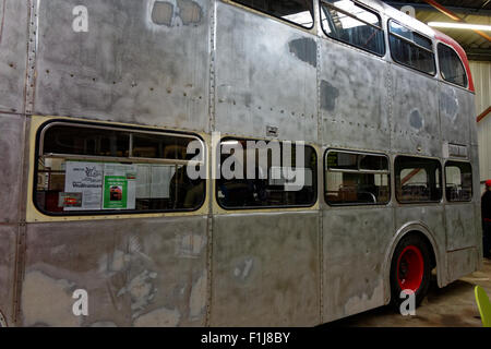 Musée d'autobus Dewsbury Banque D'Images