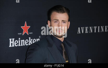 Los Angeles, Californie, USA. 2Nd Sep 2015. Chris Evans assistant à la première de Los Angeles avant de nous ''go'' tenue à l'Arclight Theatre à Hollywood en Californie le 2 septembre 2015. 2015 : Crédit D. Long/Globe Photos/ZUMA/Alamy Fil Live News Banque D'Images