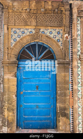 Portes anciennes, Essaouira, Maroc Banque D'Images