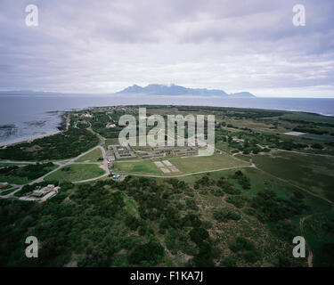 L'île de Robben Island, Western Cape, Cape Province Afrique du Sud Banque D'Images