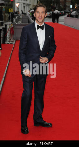 Londres, Royaume-Uni, 11 août 2015 : Dan Stevens assiste à la BAFTA hommage à Downton Abbey à Londres Banque D'Images