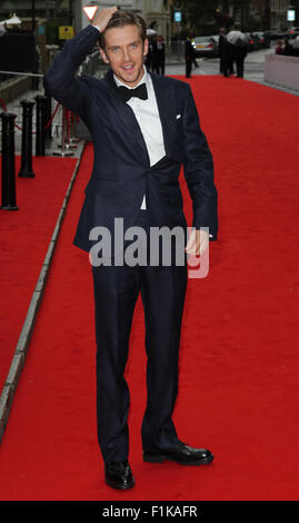 Londres, Royaume-Uni, 11 août 2015 : Dan Stevens assiste à la BAFTA hommage à Downton Abbey à Londres Banque D'Images