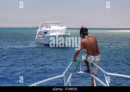 Sports d'eau, Safaga, Hurghada, Red Sea, Egypt, Africa Banque D'Images