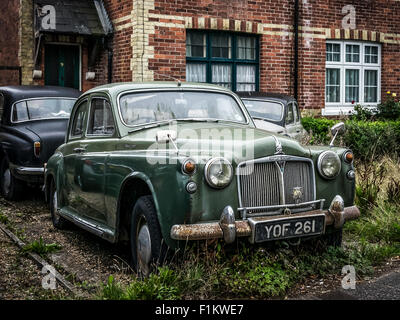 Le Rover 4 105 Classic est en vert Banque D'Images