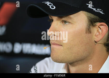 Nico Rosberg - Mercedes AMG Petronas Banque D'Images