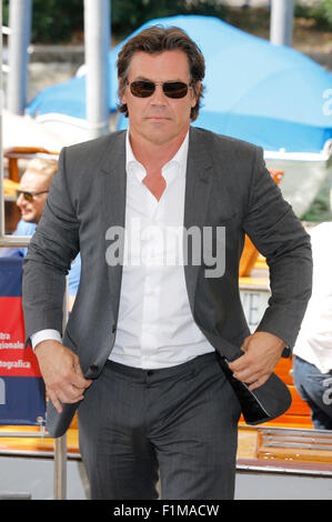 Josh Brolin participant à la 'Everest' photocall au 72e Festival International du Film de Venise, 02 Septembre 2015/photo alliance Banque D'Images
