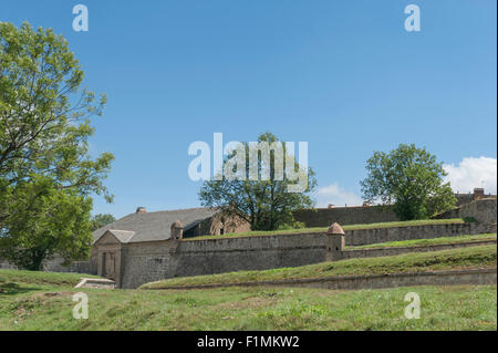 La Citadelle de Vauban au patrimoine mondial de l''s fortifications à Mont-Louis, Hérault, dans le sud de la France Banque D'Images