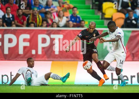 Le Portugal. Le 4 septembre, 2015. Euro2016 : qualification Portugal/France. Jeu de préparation pour l'2016 entre le Portugal(0) et la France(1). Credit : Gonçalo Silva/Alamy Live News Banque D'Images