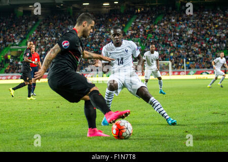 Le Portugal. Le 4 septembre, 2015. Euro2016 : qualification Portugal/France. Jeu de préparation pour l'2016 entre le Portugal(0) et la France(1). Credit : Gonçalo Silva/Alamy Live News Banque D'Images