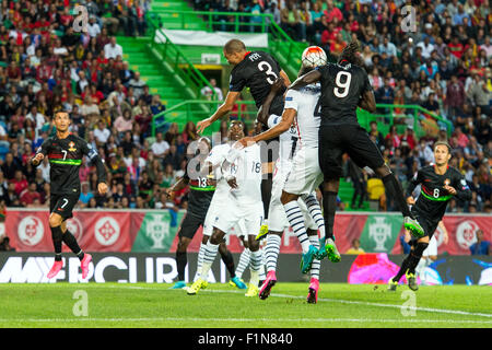 Le Portugal. Le 4 septembre, 2015. Euro2016 : qualification Portugal/France. Jeu de préparation pour l'2016 entre le Portugal(0) et la France(1). Credit : Gonçalo Silva/Alamy Live News Banque D'Images