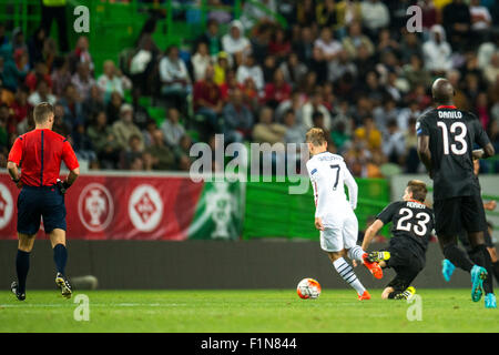 Le Portugal. Le 4 septembre, 2015. Euro2016 : qualification Portugal/France. Jeu de préparation pour l'2016 entre le Portugal(0) et la France(1). Credit : Gonçalo Silva/Alamy Live News Banque D'Images