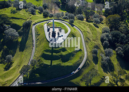 One Tree Hill Domain, Auckland, île du Nord, Nouvelle-Zélande - vue aérienne Banque D'Images