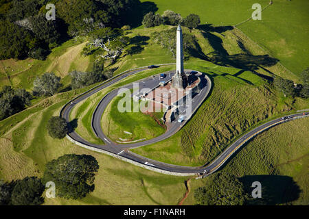 One Tree Hill Domain, Auckland, île du Nord, Nouvelle-Zélande - vue aérienne Banque D'Images