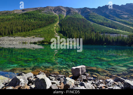 Lacs Consolation, Banff National Park, Alberta, Canada Banque D'Images