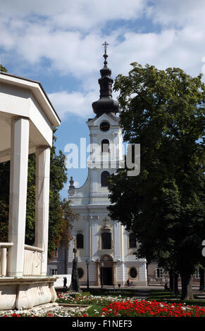 Cathédrale de Sainte Thérèse d'Avila, à Bjelovar Croatie le 06 septembre 2013 Banque D'Images